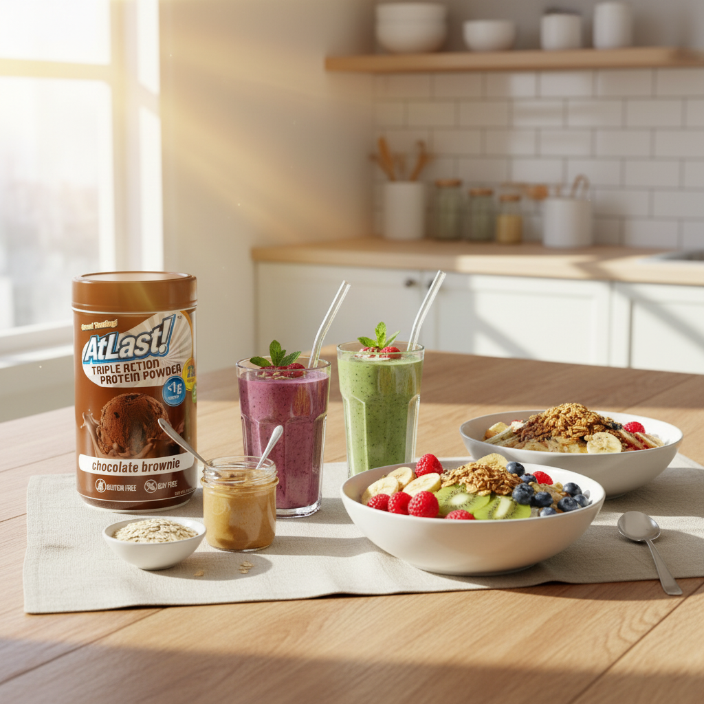 AtLast! Triple Action Protein Powder — Chocolate Brownie