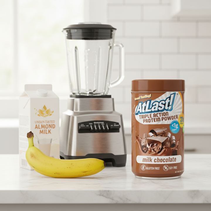 AtLast! Triple Action Protein Powder — Milk Chocolate