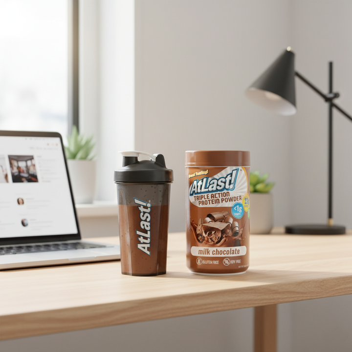 AtLast! Triple Action Protein Powder — Milk Chocolate