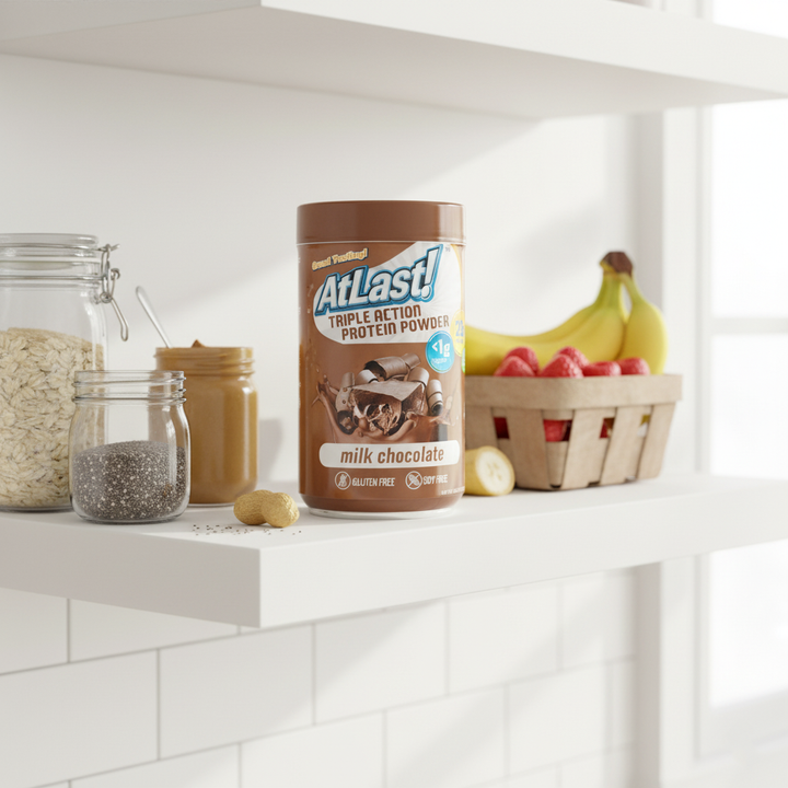 AtLast! Triple Action Protein Powder — Milk Chocolate